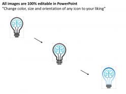 59342144 style variety 3 idea-bulb 1 piece powerpoint presentation diagram infographic slide