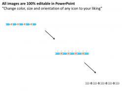 1214 process chevron diagram powerpoint presentation