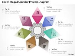 1214 seven staged circular process diagram powerpoint template