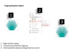 1214 seven staged hexagon process flow diagram powerpoint template
