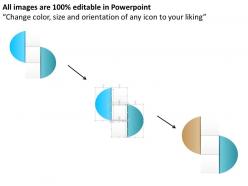 1214 shape text box diagram for business powerpoint template