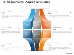 1214 six staged process diagram for business powerpoint template