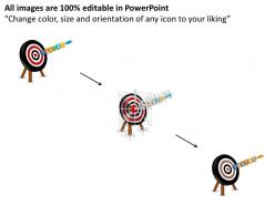91509133 style circular bulls-eye 1 piece powerpoint presentation diagram infographic slide