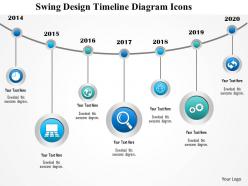 1214 swing design timeline diagram icons powerpoint presentation