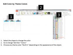 1214 three paper clips for text representation powerpoint template