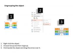 1214 three staged step diagram with laptop powerpoint template