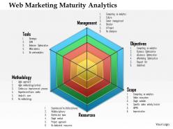 1214 web marketing maturity analytics powerpoint presentation