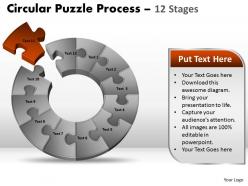 79611856 style division pie-donut 12 piece powerpoint template diagram graphic slide