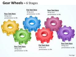 12 gear wheels 6 stages