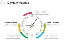 12 hourly agenda presentation layouts