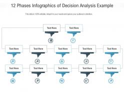 12 phases of decision analysis example infographic template
