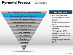 18735130 style layered pyramid 12 piece powerpoint presentation diagram infographic slide