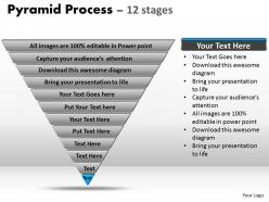 18735130 style layered pyramid 12 piece powerpoint presentation diagram infographic slide