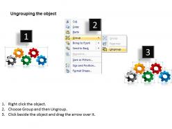 71601123 style variety 1 gears 4 piece powerpoint presentation diagram infographic slide