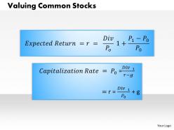 1403 valuing common stocks powerpoint presentation