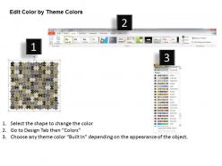 18538420 style puzzles matrix 1 piece powerpoint presentation diagram infographic slide