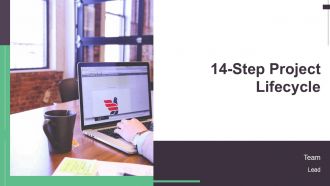 14 Step Project Lifecycle PPT Graphics AT