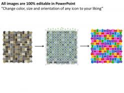 90987442 style puzzles matrix 1 piece powerpoint presentation diagram infographic slide