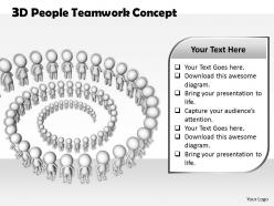 1813 3d people teamwork concept ppt graphics icons powerpoint
