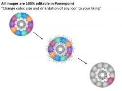 10098530 style division pie-puzzle 15 piece powerpoint presentation diagram infographic slide