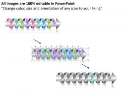 69809146 style linear single 9 piece powerpoint presentation diagram infographic slide