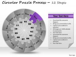 11274991 style division pie-jigsaw 12 piece powerpoint presentation diagram infographic slide