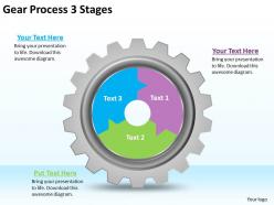 1813 business ppt diagram gear process 3 stages powerpoint template