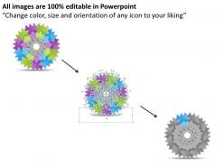 30337060 style variety 1 gears 11 piece powerpoint presentation diagram infographic slide