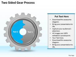 44308676 style variety 1 gears 2 piece powerpoint presentation diagram infographic slide