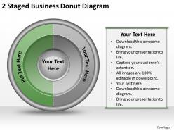 40382584 style division donut 2 piece powerpoint presentation diagram infographic slide
