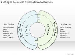 1814 business ppt diagram 2 staged business process demonstration powerpoint template