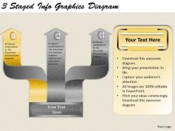 35521159 style linear parallel 3 piece powerpoint presentation diagram infographic slide