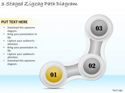 48363033 style circular zig-zag 3 piece powerpoint presentation diagram infographic slide