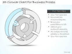 1814 business ppt diagram 3d circular chart for business process powerpoint template