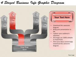 44224694 style linear parallel 4 piece powerpoint presentation diagram infographic slide