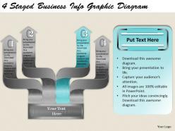 44224694 style linear parallel 4 piece powerpoint presentation diagram infographic slide