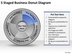 45586941 style division donut 5 piece powerpoint presentation diagram infographic slide