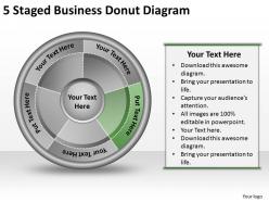45586941 style division donut 5 piece powerpoint presentation diagram infographic slide