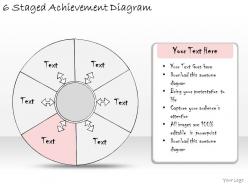 1814 business ppt diagram 6 staged achievement diagram powerpoint template