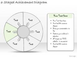 1814 business ppt diagram 6 staged achievement diagram powerpoint template
