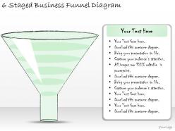 1814 business ppt diagram 6 staged business funnel diagram powerpoint template
