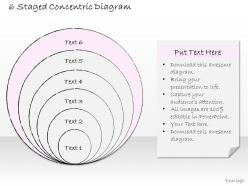 1814 business ppt diagram 6 staged concentric diagram powerpoint template