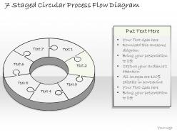 1814 business ppt diagram 7 staged circular process flow diagram powerpoint template
