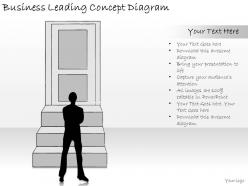 1814 business ppt diagram business leading concept diagram powerpoint template