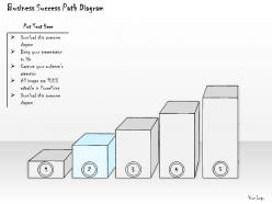 1814 business ppt diagram business success path diagram powerpoint template