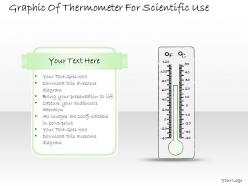 1814 business ppt diagram graphic of thermometer for scientific use powerpoint template