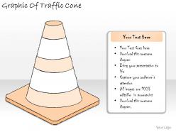 1814 business ppt diagram graphic of traffic cone powerpoint template