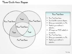 1814 business ppt diagram three circle venn diagram powerpoint template