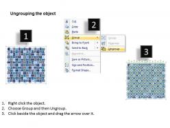 182 pieces 14x13 rectangular jigsaw puzzle matrix powerpoint templates 0812