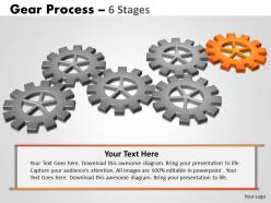 18 gears process 6 stages style 2 powerpoint slides and ppt template